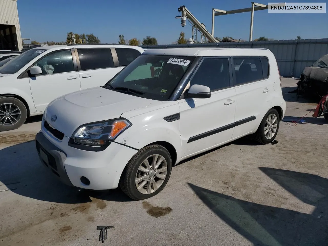 2012 Kia Soul + VIN: KNDJT2A61C7394808 Lot: 76822484