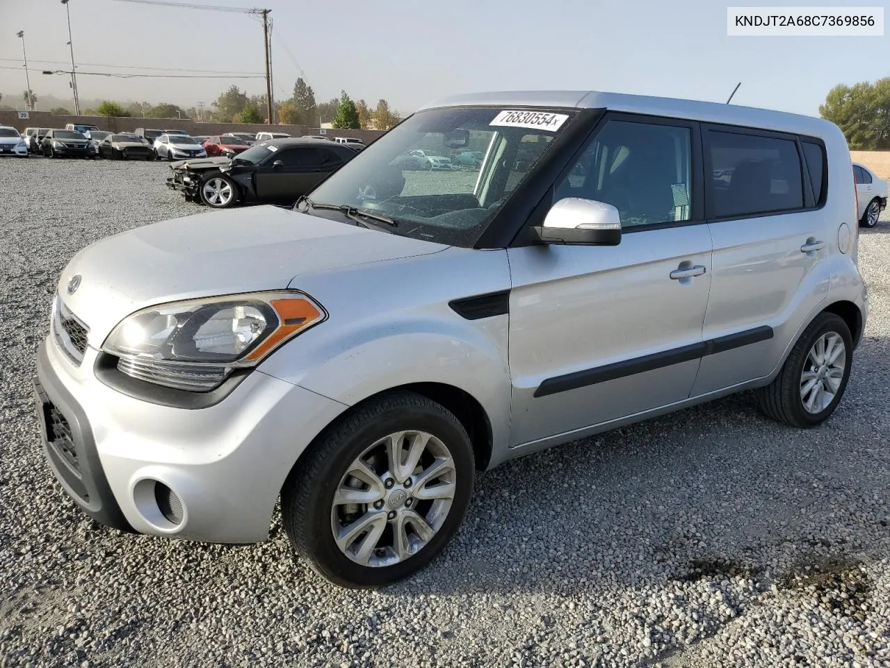 2012 Kia Soul + VIN: KNDJT2A68C7369856 Lot: 76830554