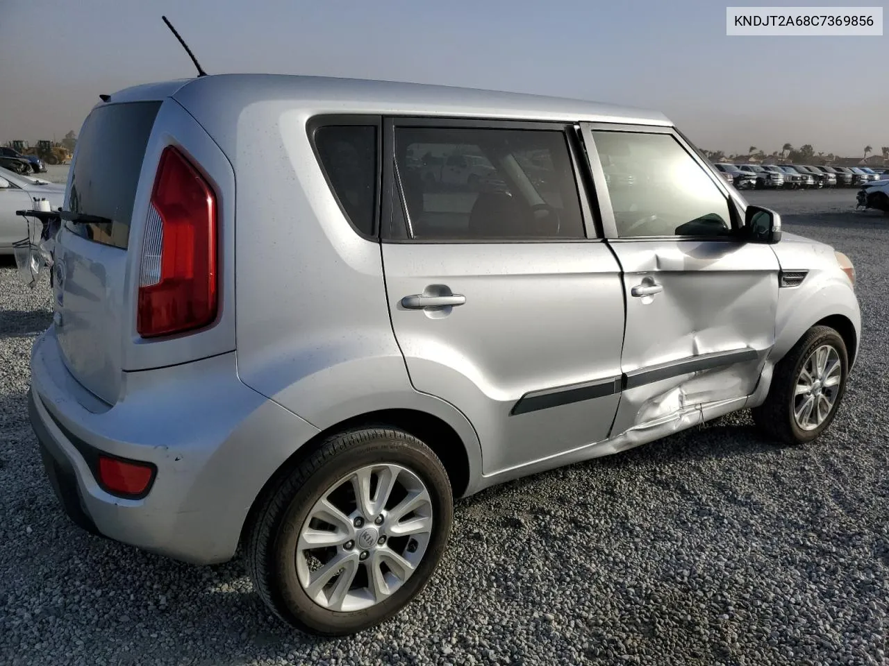 2012 Kia Soul + VIN: KNDJT2A68C7369856 Lot: 76830554