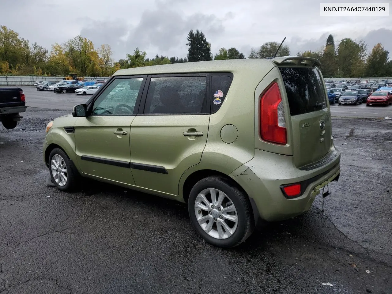 2012 Kia Soul + VIN: KNDJT2A64C7440129 Lot: 76976864