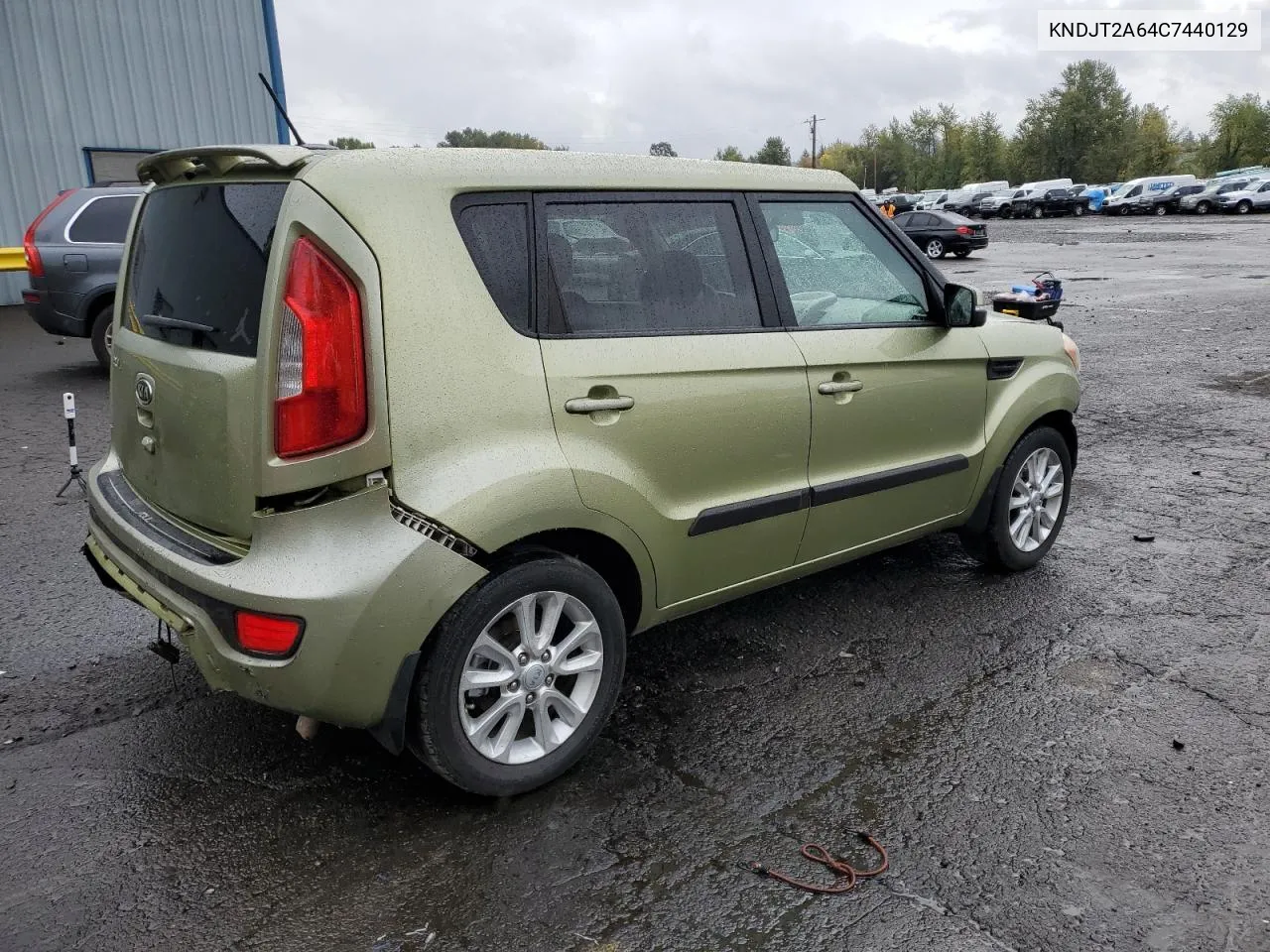 2012 Kia Soul + VIN: KNDJT2A64C7440129 Lot: 76976864