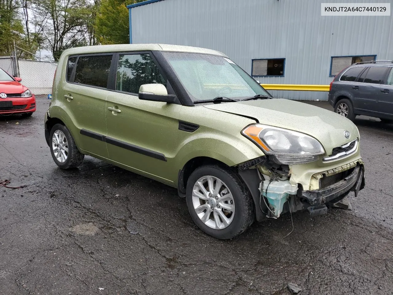 2012 Kia Soul + VIN: KNDJT2A64C7440129 Lot: 76976864