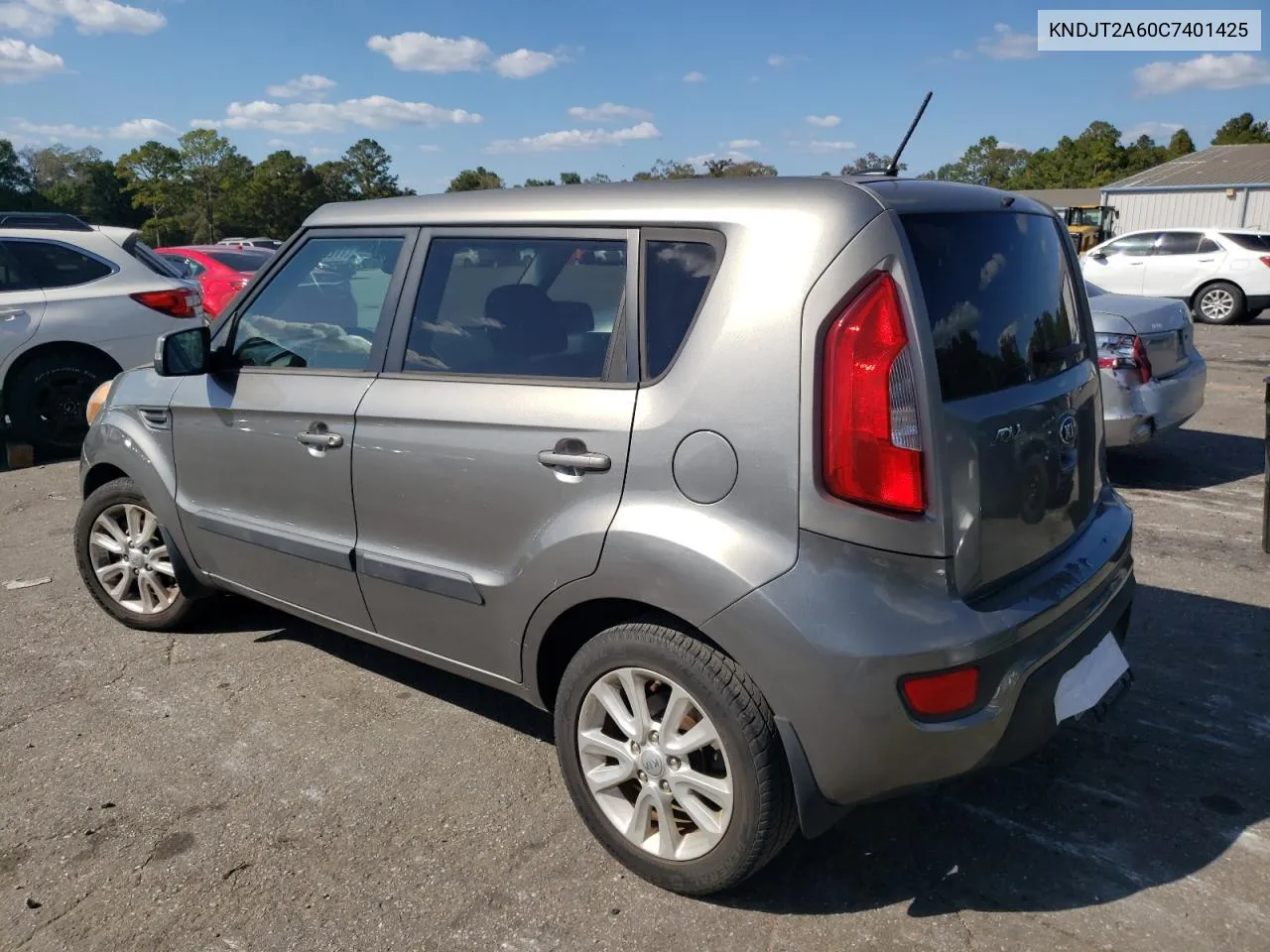 2012 Kia Soul + VIN: KNDJT2A60C7401425 Lot: 77200784