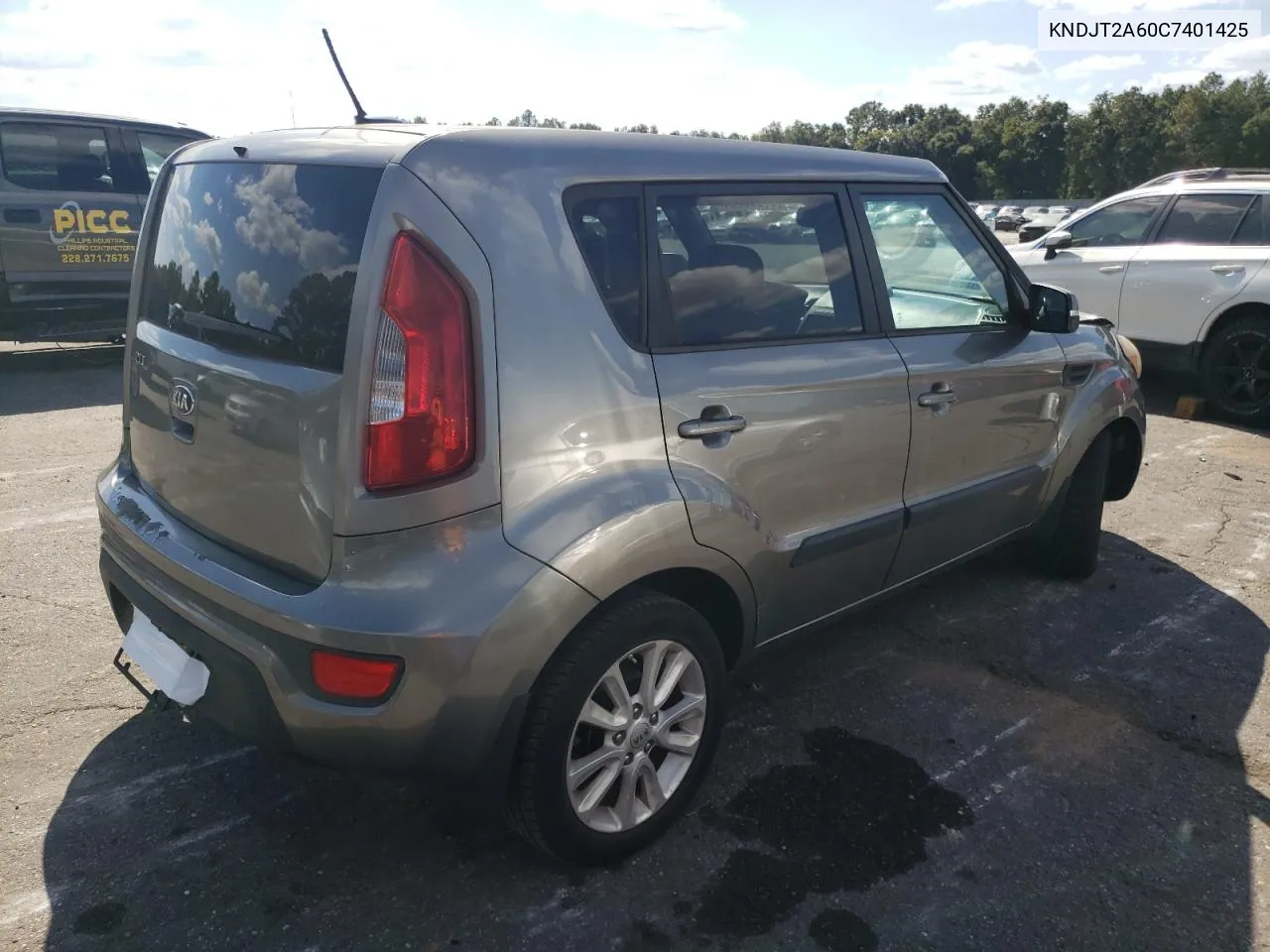 2012 Kia Soul + VIN: KNDJT2A60C7401425 Lot: 77200784