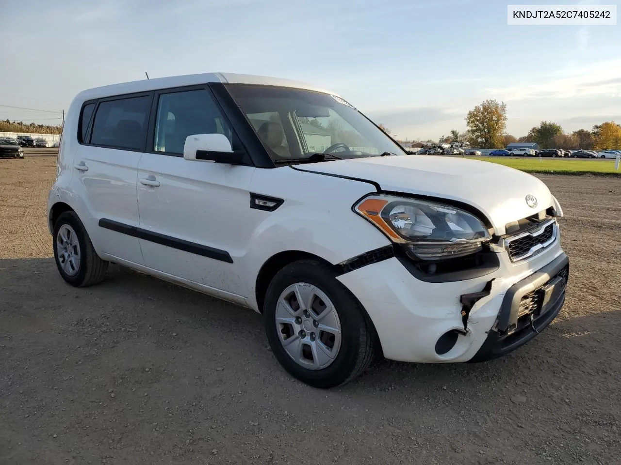 2012 Kia Soul VIN: KNDJT2A52C7405242 Lot: 77414104