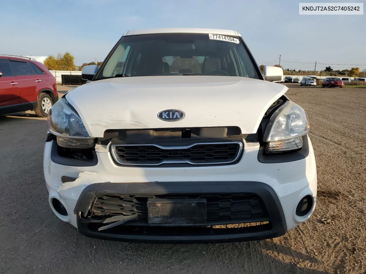 2012 Kia Soul VIN: KNDJT2A52C7405242 Lot: 77414104