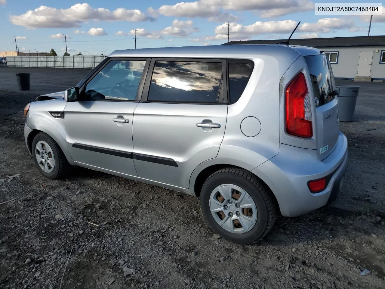 2012 Kia Soul VIN: KNDJT2A50C7468484 Lot: 77418154