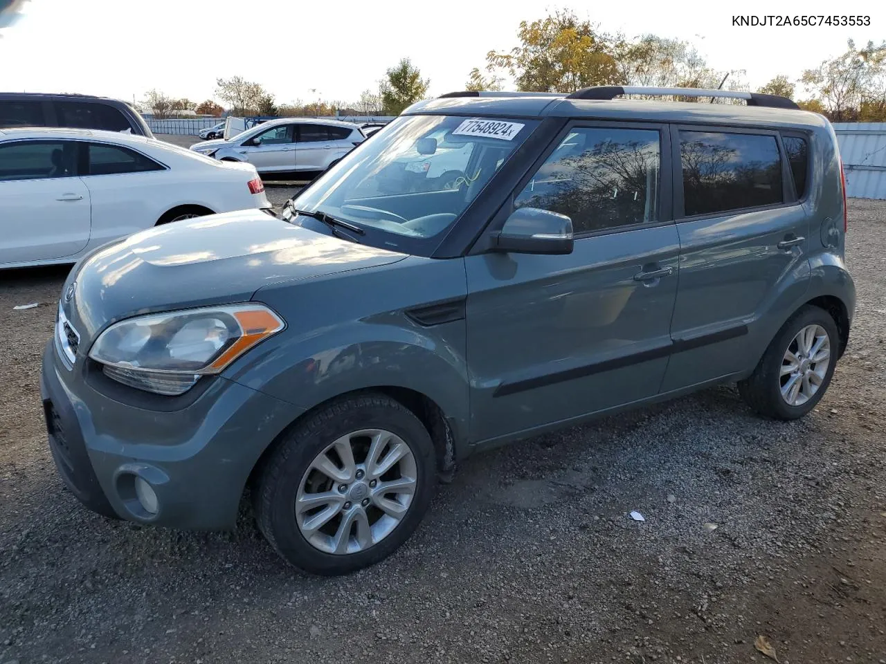 2012 Kia Soul + VIN: KNDJT2A65C7453553 Lot: 77548924