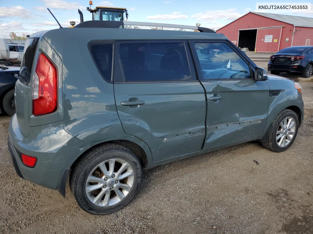 2012 Kia Soul + VIN: KNDJT2A65C7453553 Lot: 77548924