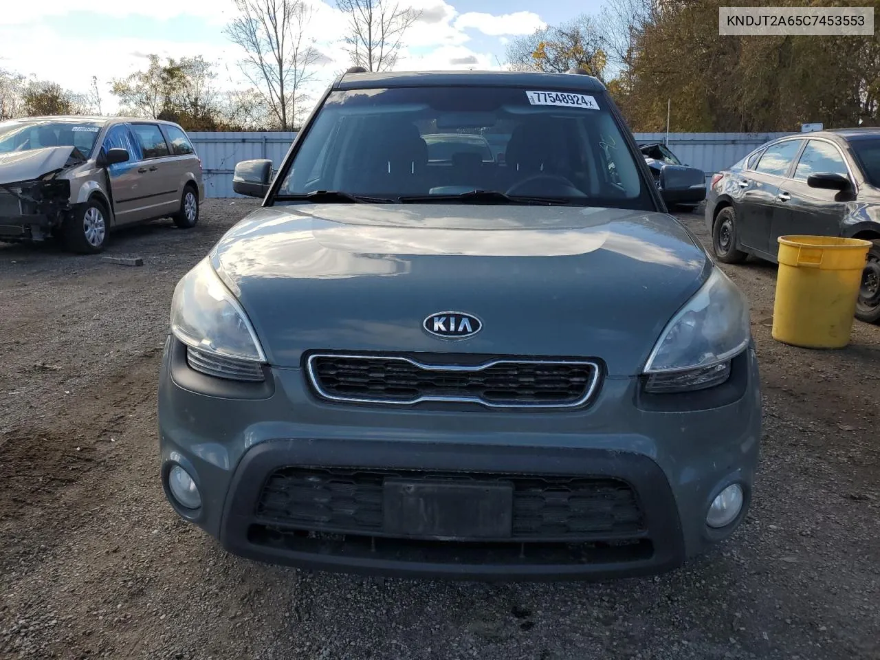 2012 Kia Soul + VIN: KNDJT2A65C7453553 Lot: 77548924