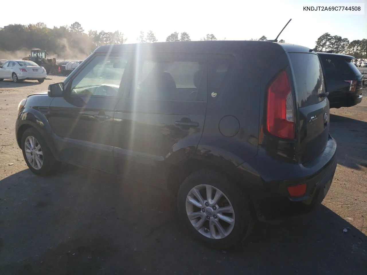 2012 Kia Soul + VIN: KNDJT2A69C7744508 Lot: 77934104