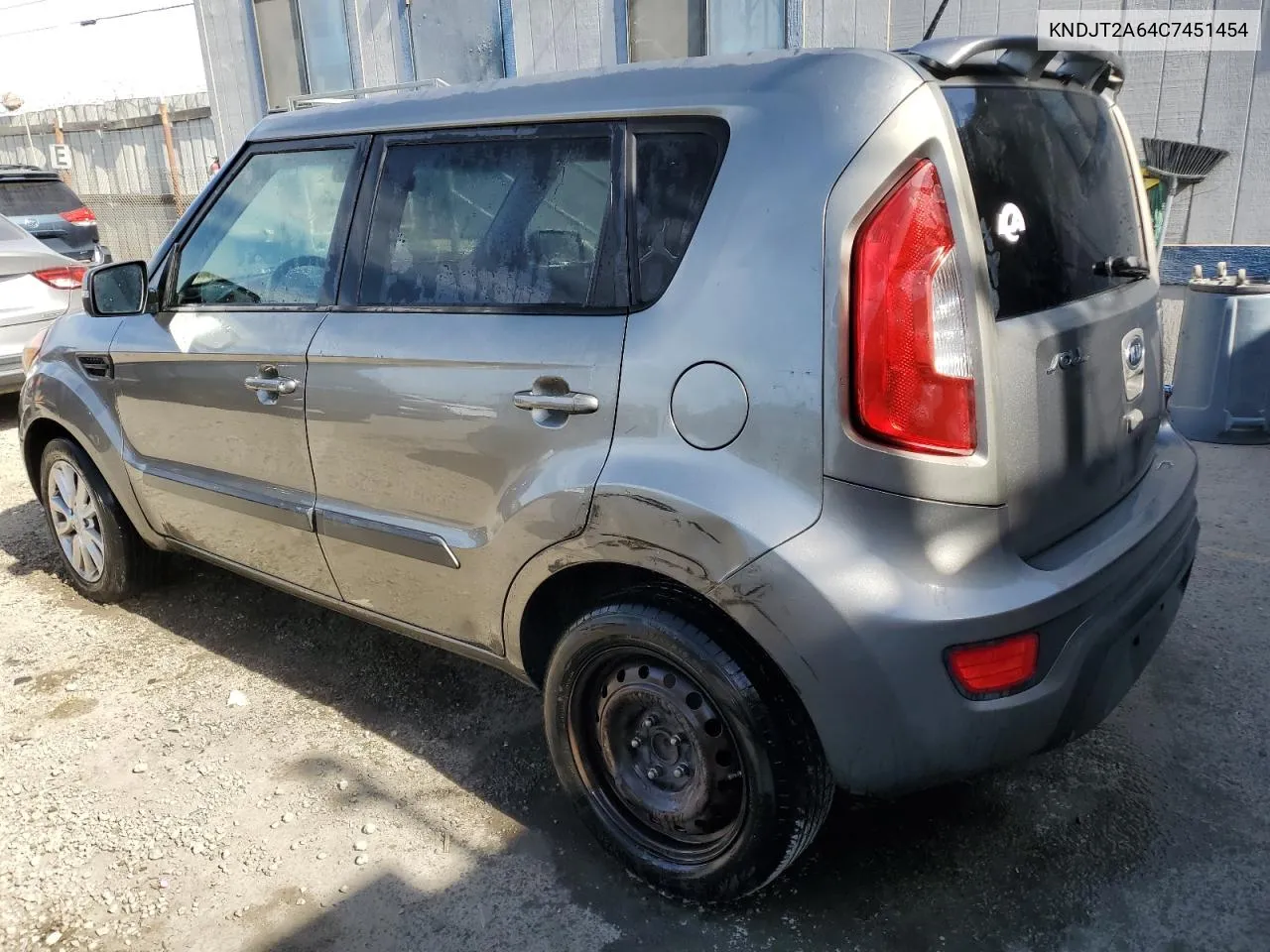 2012 Kia Soul + VIN: KNDJT2A64C7451454 Lot: 78278374