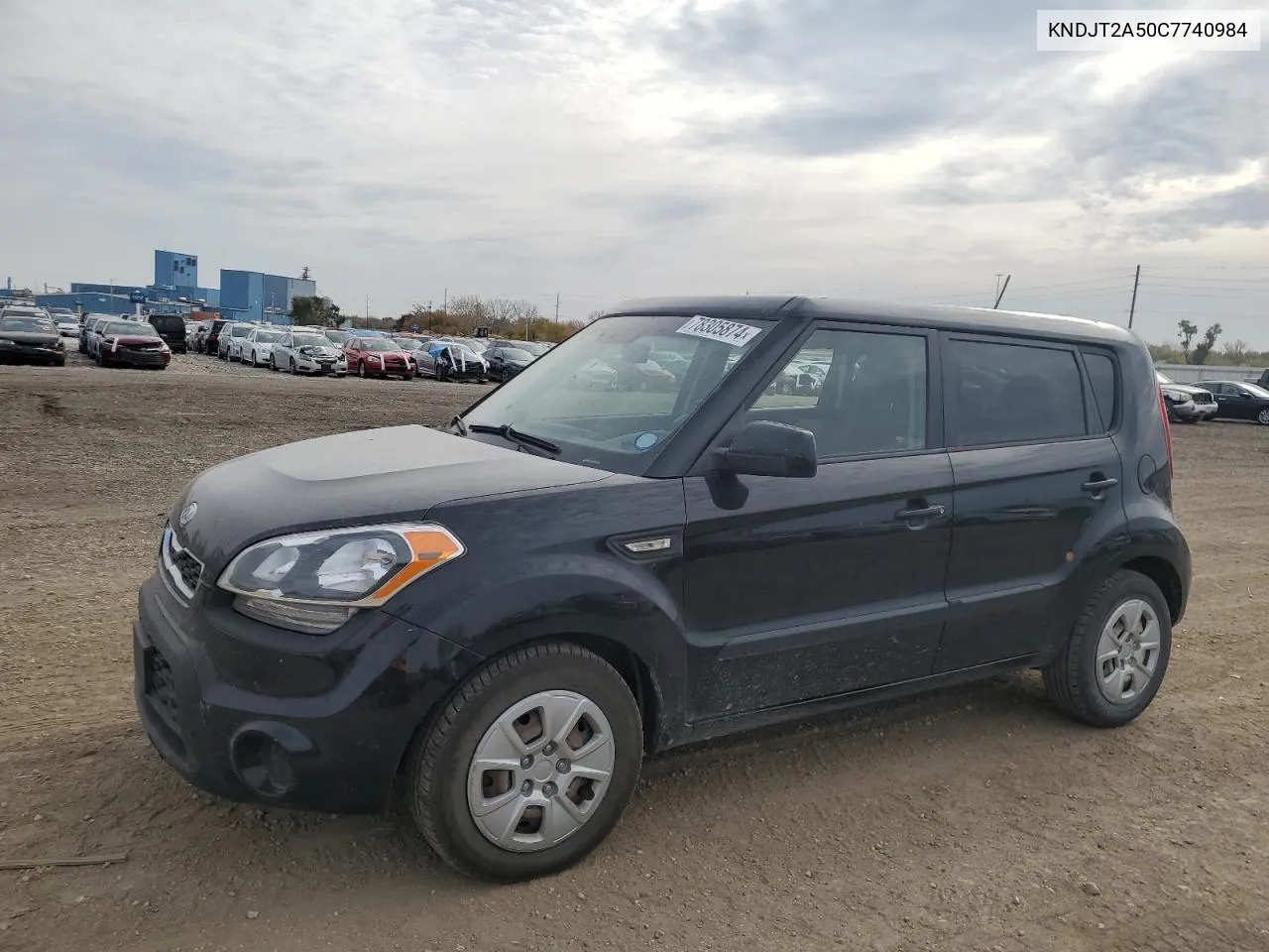 2012 Kia Soul VIN: KNDJT2A50C7740984 Lot: 78305874