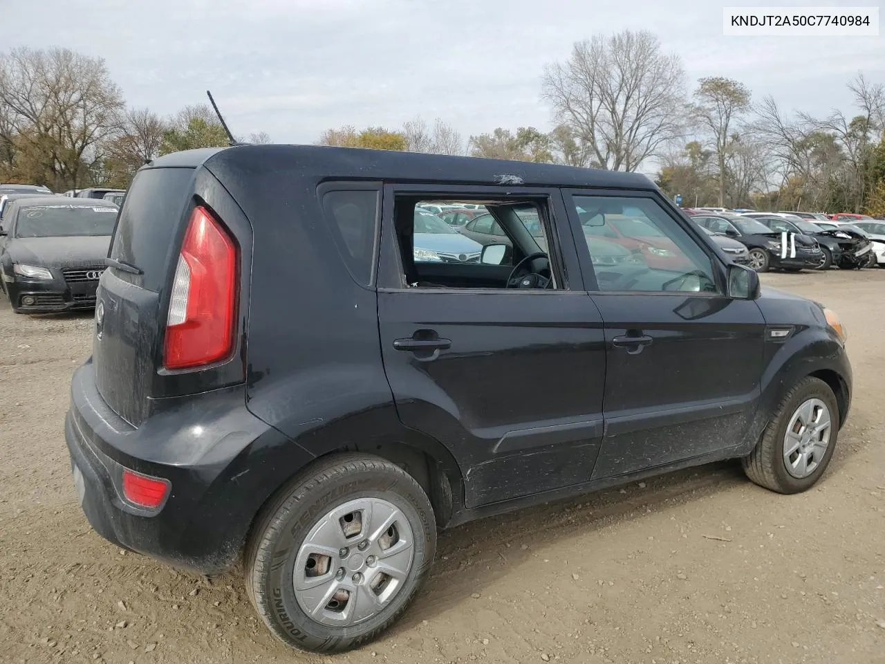 2012 Kia Soul VIN: KNDJT2A50C7740984 Lot: 78305874