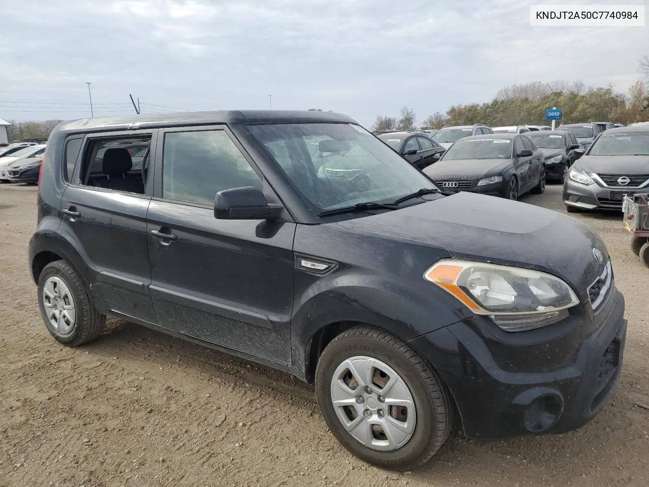 2012 Kia Soul VIN: KNDJT2A50C7740984 Lot: 78305874