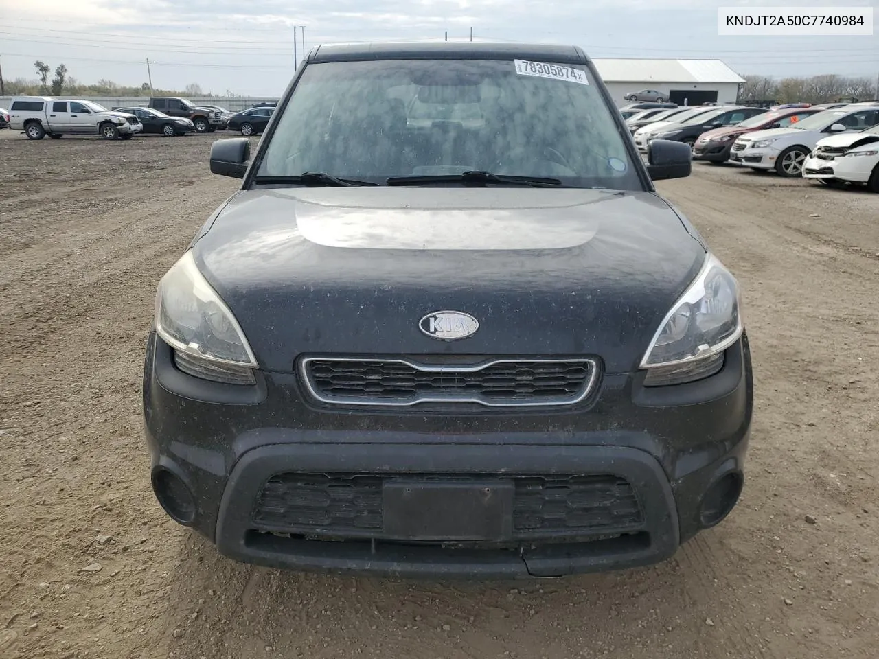 2012 Kia Soul VIN: KNDJT2A50C7740984 Lot: 78305874