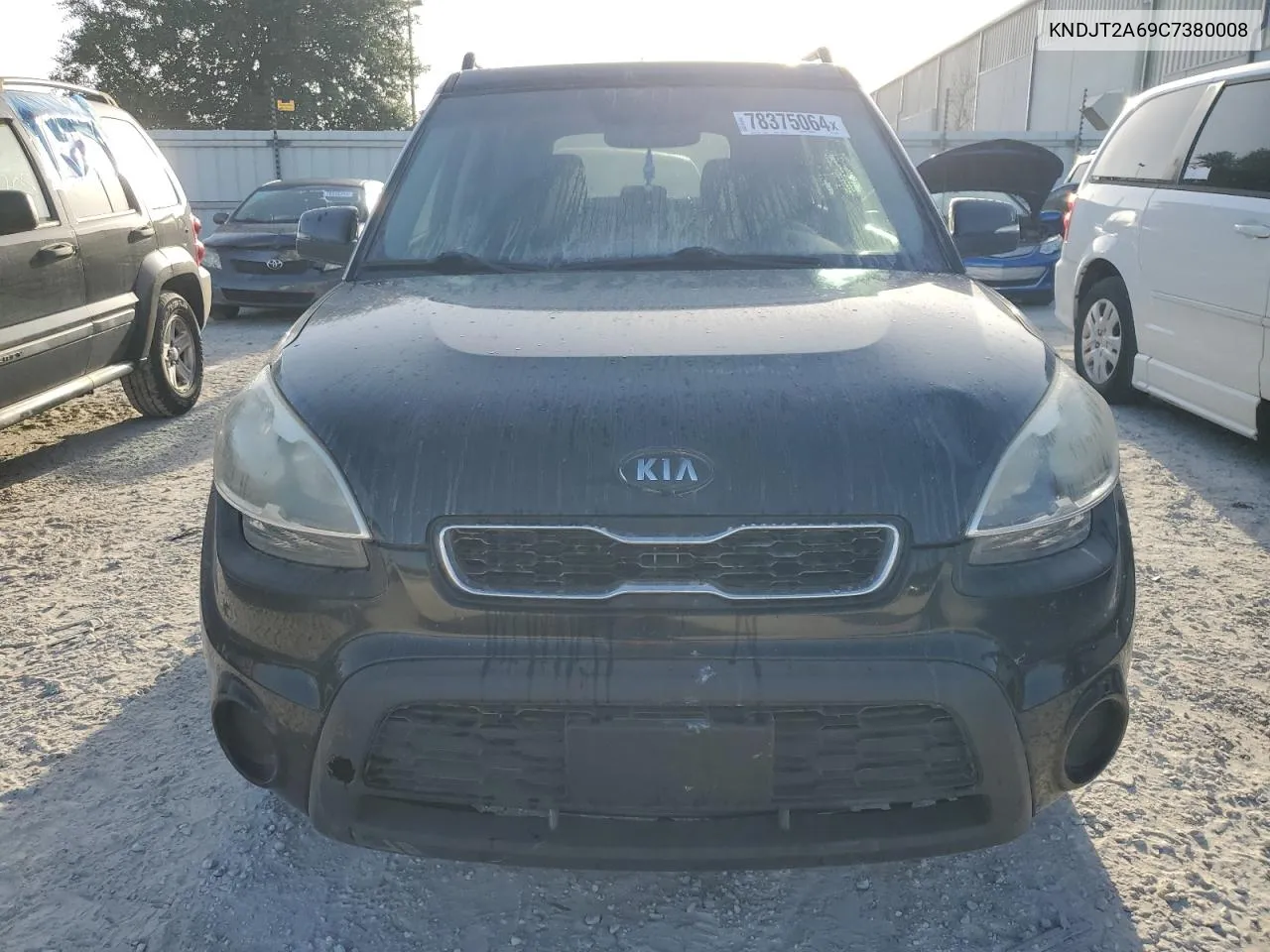 2012 Kia Soul + VIN: KNDJT2A69C7380008 Lot: 78375064