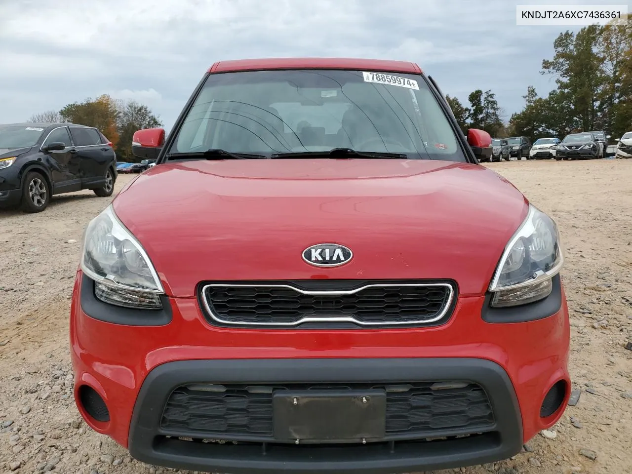 2012 Kia Soul + VIN: KNDJT2A6XC7436361 Lot: 78859974