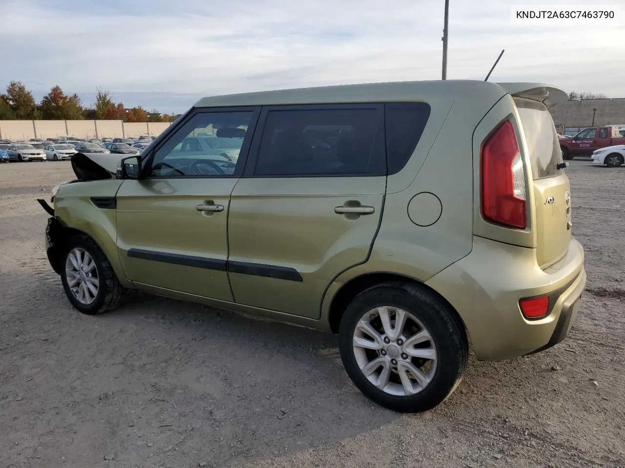 2012 Kia Soul + VIN: KNDJT2A63C7463790 Lot: 79144684