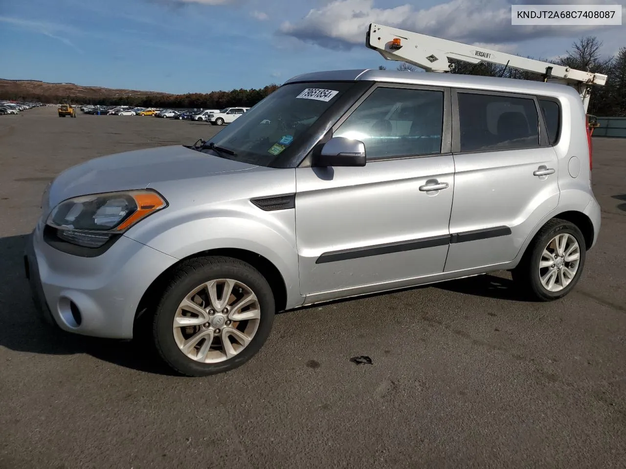 2012 Kia Soul + VIN: KNDJT2A68C7408087 Lot: 79651854