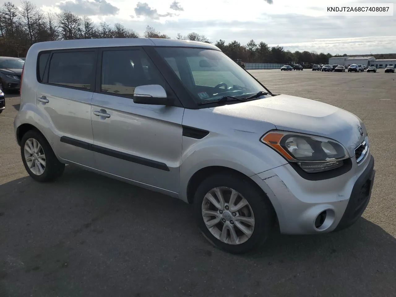 2012 Kia Soul + VIN: KNDJT2A68C7408087 Lot: 79651854