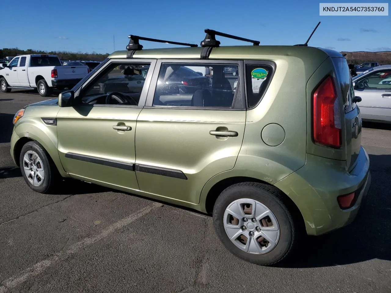 2012 Kia Soul VIN: KNDJT2A54C7353760 Lot: 80113894