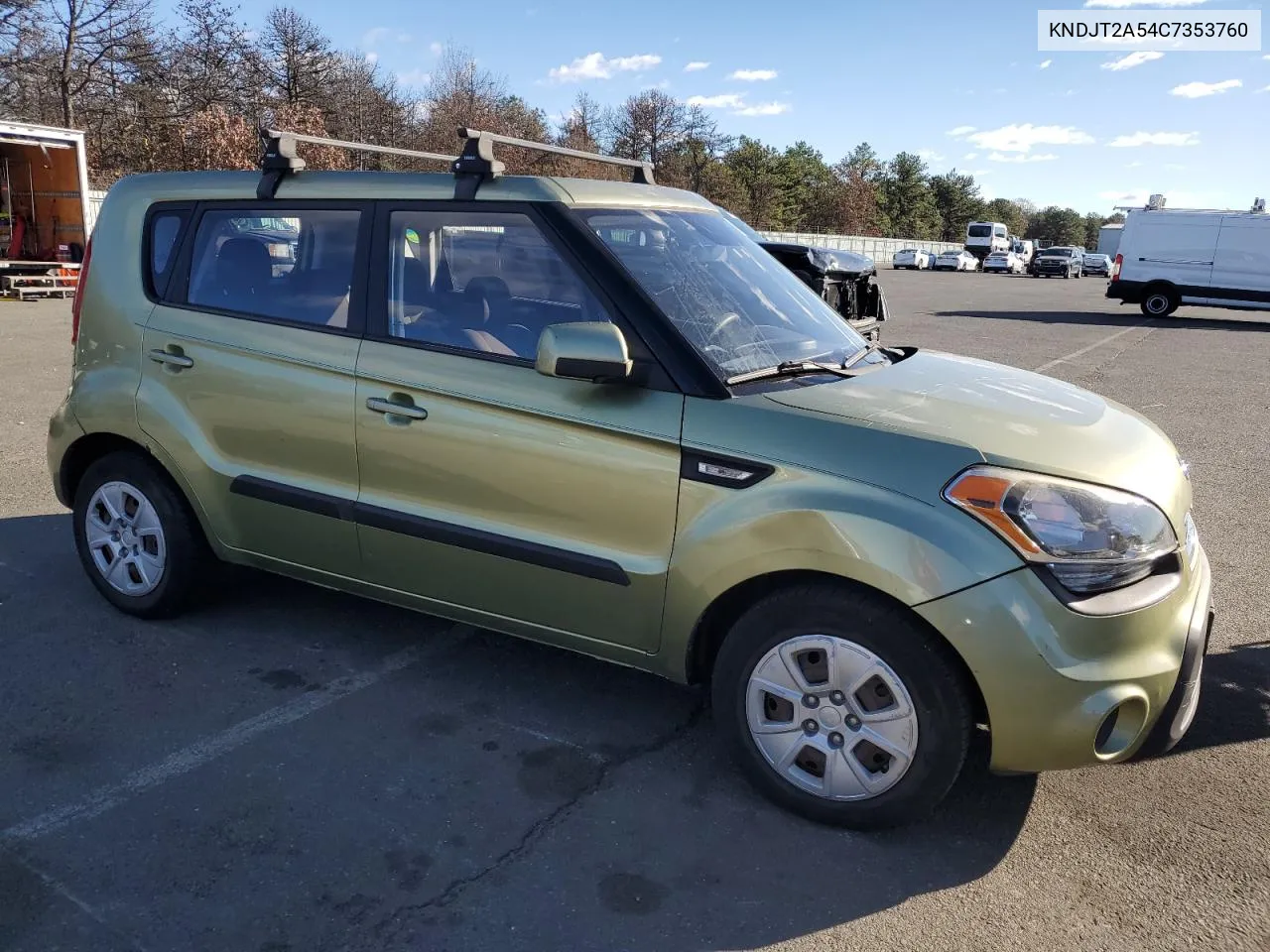 2012 Kia Soul VIN: KNDJT2A54C7353760 Lot: 80113894