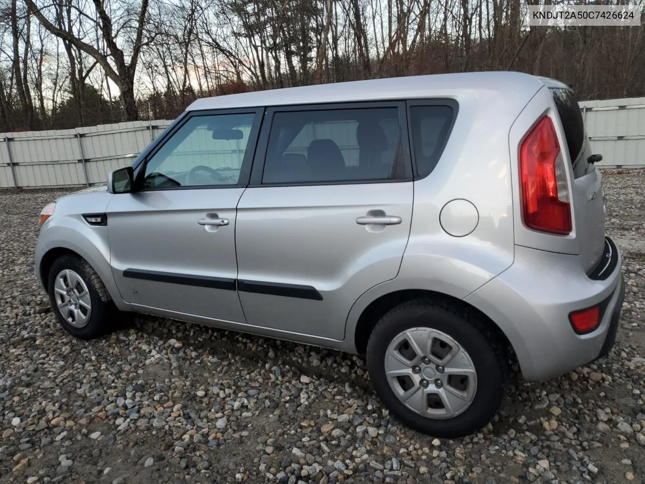 2012 Kia Soul VIN: KNDJT2A50C7426624 Lot: 80198524