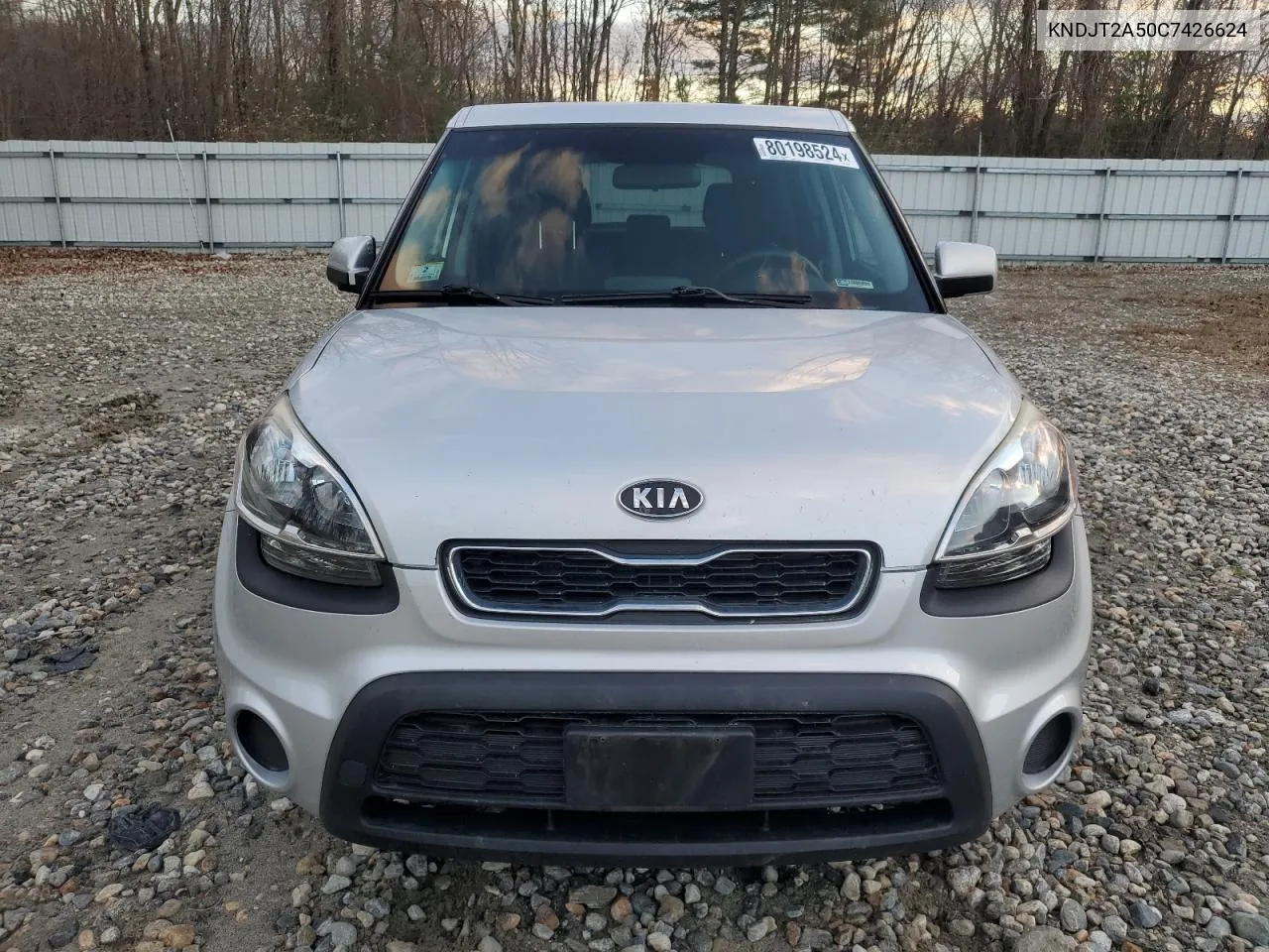 2012 Kia Soul VIN: KNDJT2A50C7426624 Lot: 80198524