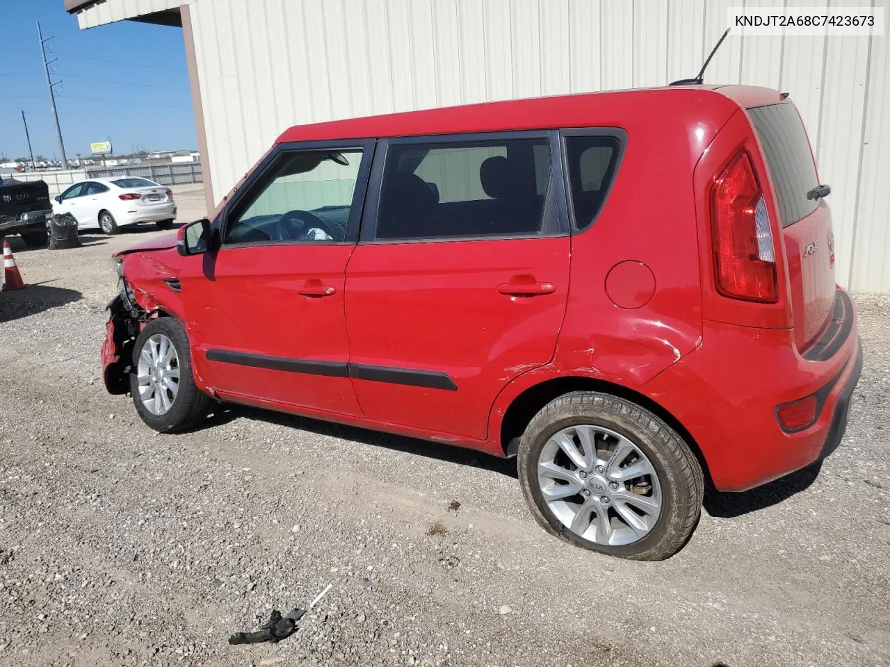 2012 Kia Soul + VIN: KNDJT2A68C7423673 Lot: 80871754