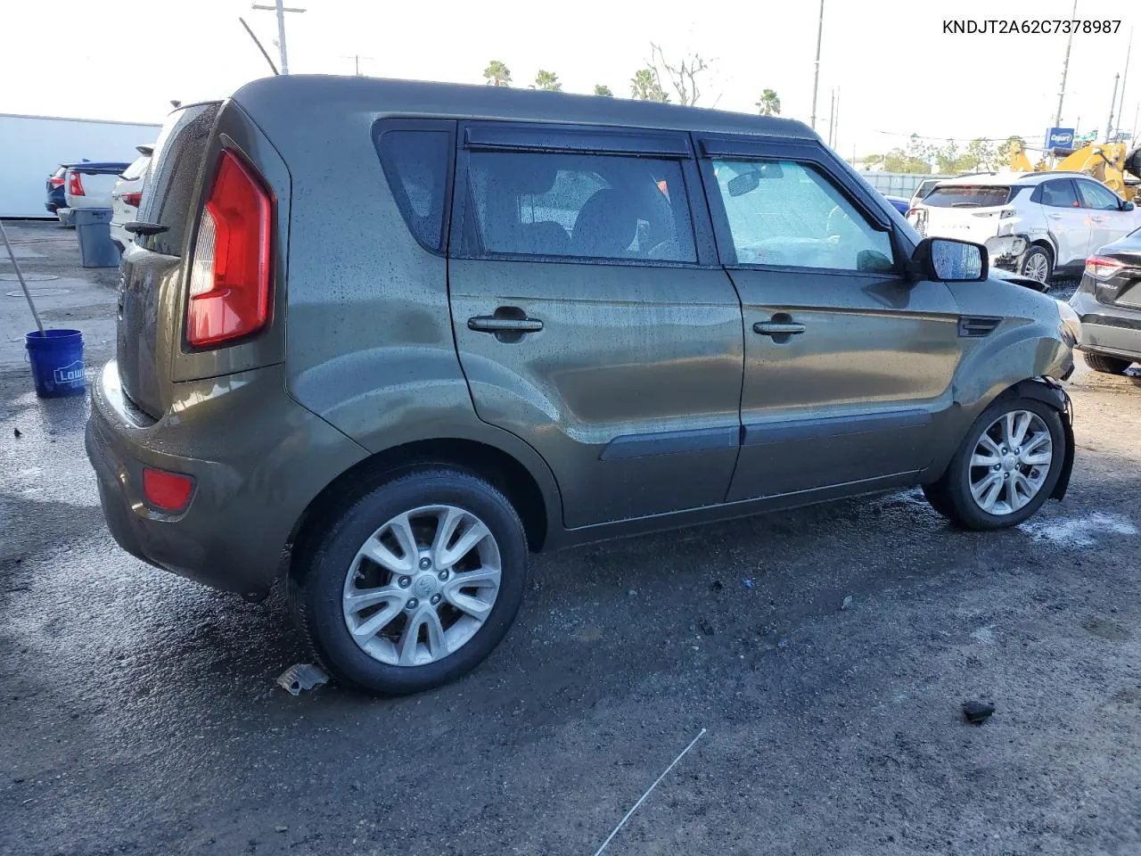 2012 Kia Soul + VIN: KNDJT2A62C7378987 Lot: 80889504