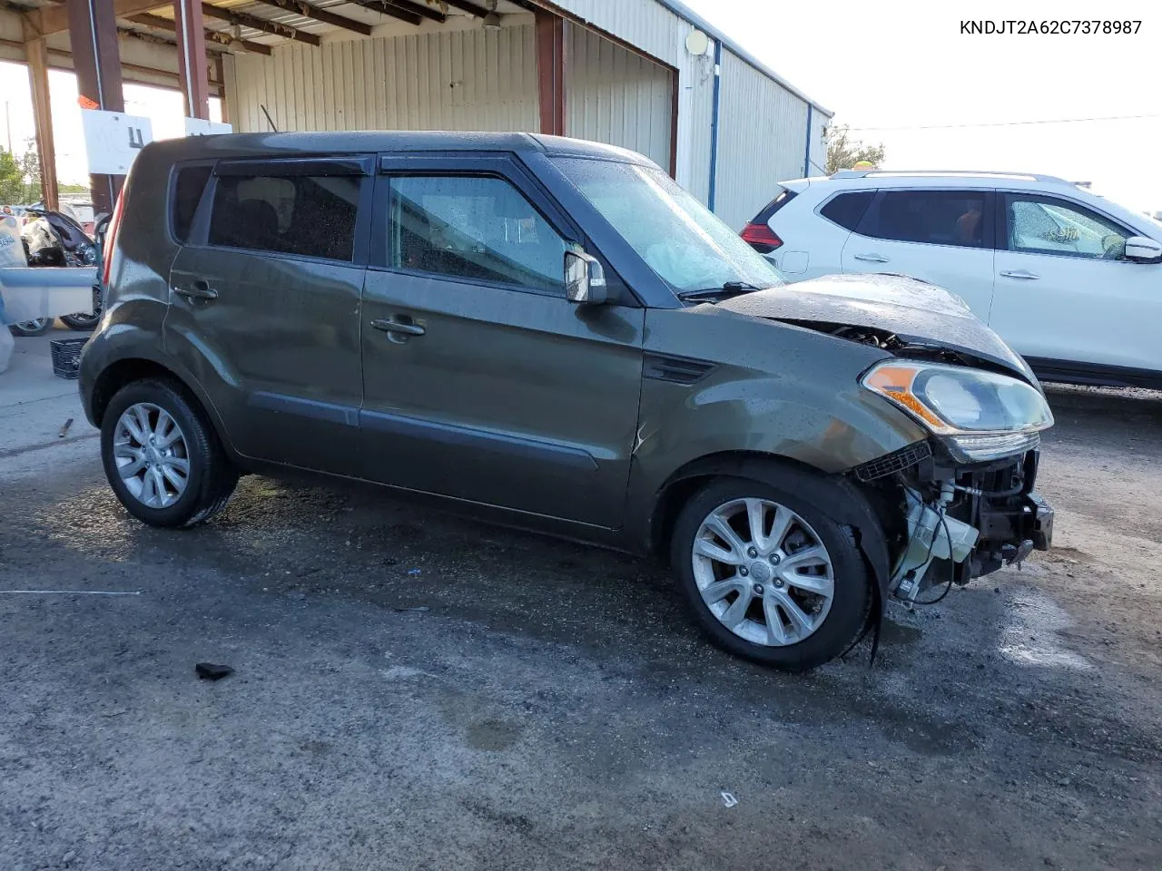 2012 Kia Soul + VIN: KNDJT2A62C7378987 Lot: 80889504