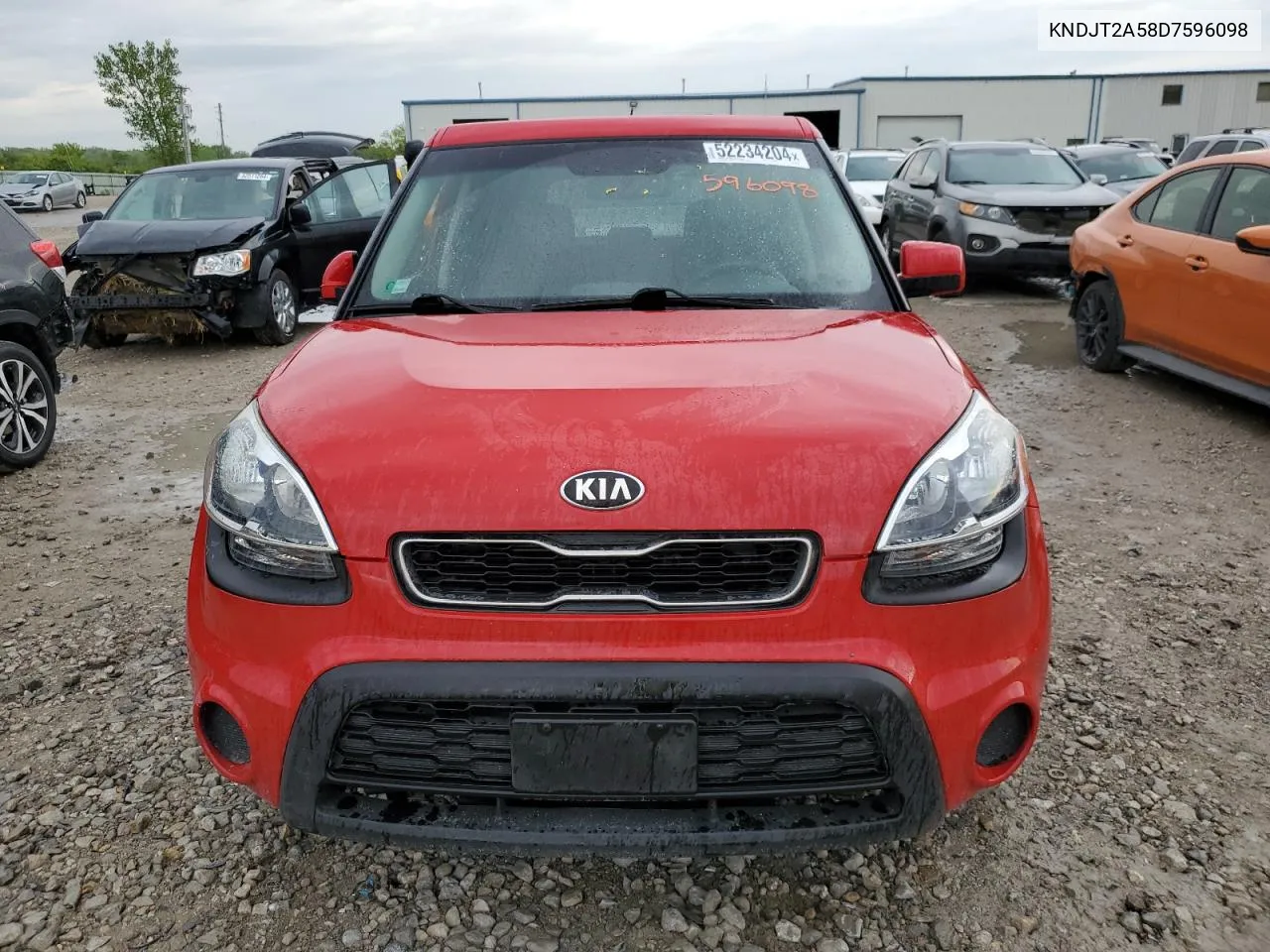 2013 Kia Soul VIN: KNDJT2A58D7596098 Lot: 52234204