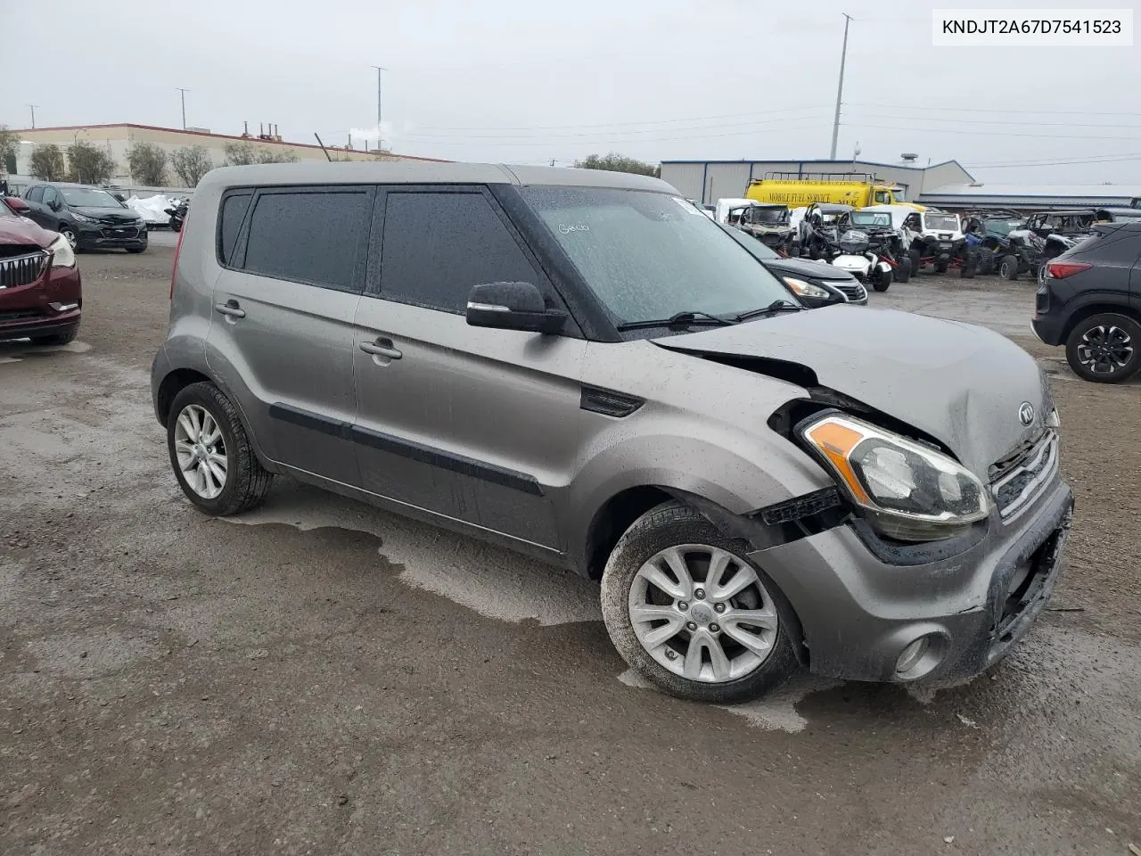 2013 Kia Soul + VIN: KNDJT2A67D7541523 Lot: 53988664