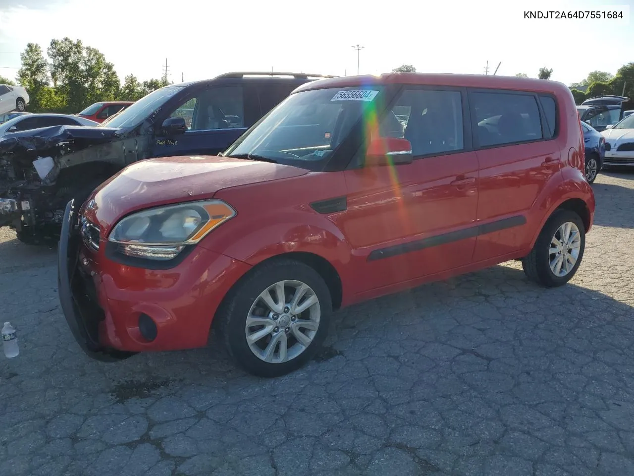 KNDJT2A64D7551684 2013 Kia Soul +