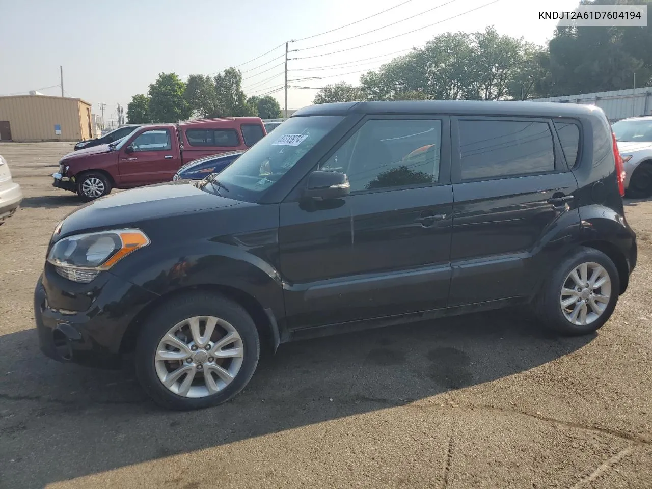 2013 Kia Soul + VIN: KNDJT2A61D7604194 Lot: 59318974