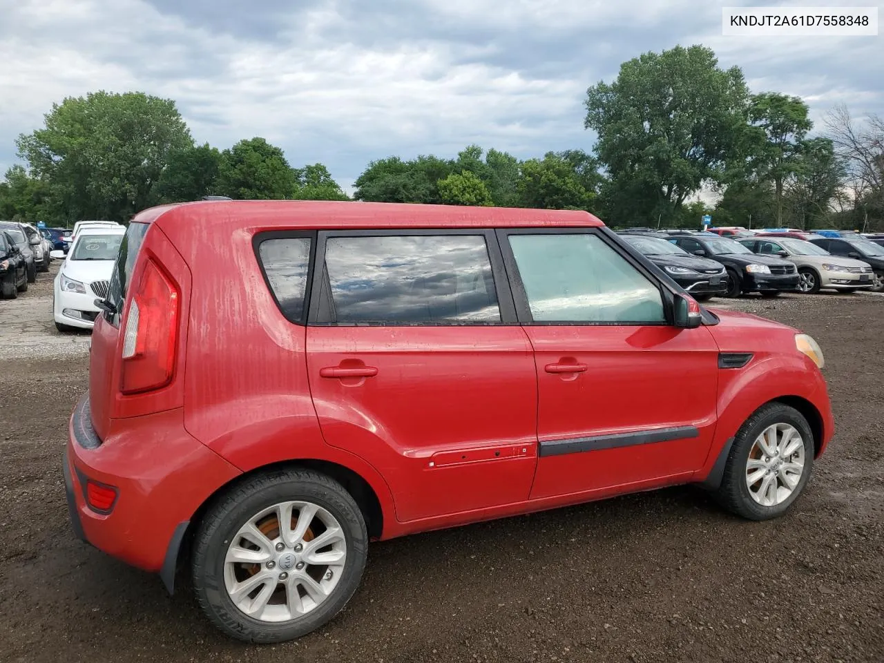 2013 Kia Soul + VIN: KNDJT2A61D7558348 Lot: 60667364