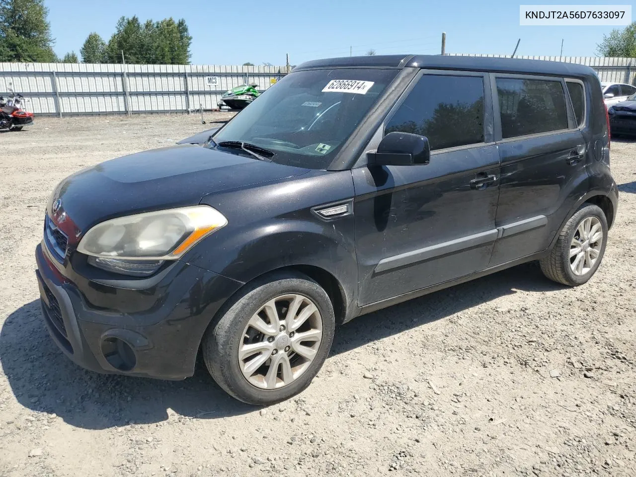 2013 Kia Soul VIN: KNDJT2A56D7633097 Lot: 62866914