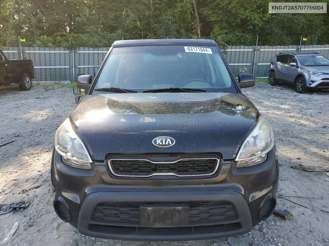 2013 Kia Soul VIN: KNDJT2A57D7756004 Lot: 63171044