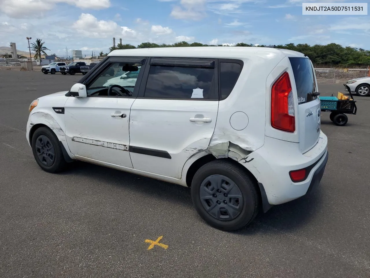 2013 Kia Soul VIN: KNDJT2A50D7511531 Lot: 64714934