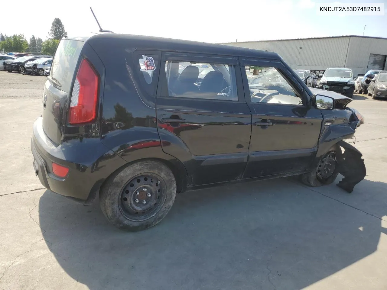 2013 Kia Soul VIN: KNDJT2A53D7482915 Lot: 64873344