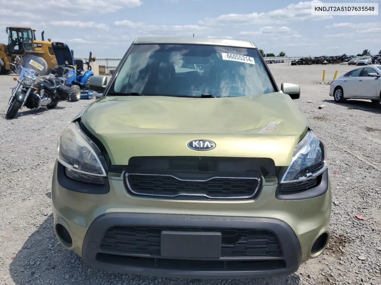 2013 Kia Soul VIN: KNDJT2A51D7635548 Lot: 66055314