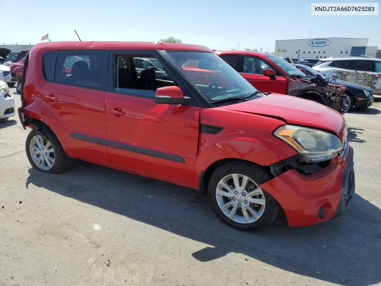 2013 Kia Soul + VIN: KNDJT2A66D7625283 Lot: 67671834