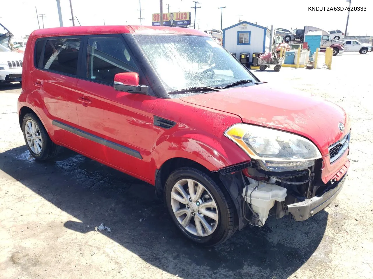 2013 Kia Soul + VIN: KNDJT2A63D7620333 Lot: 67973994