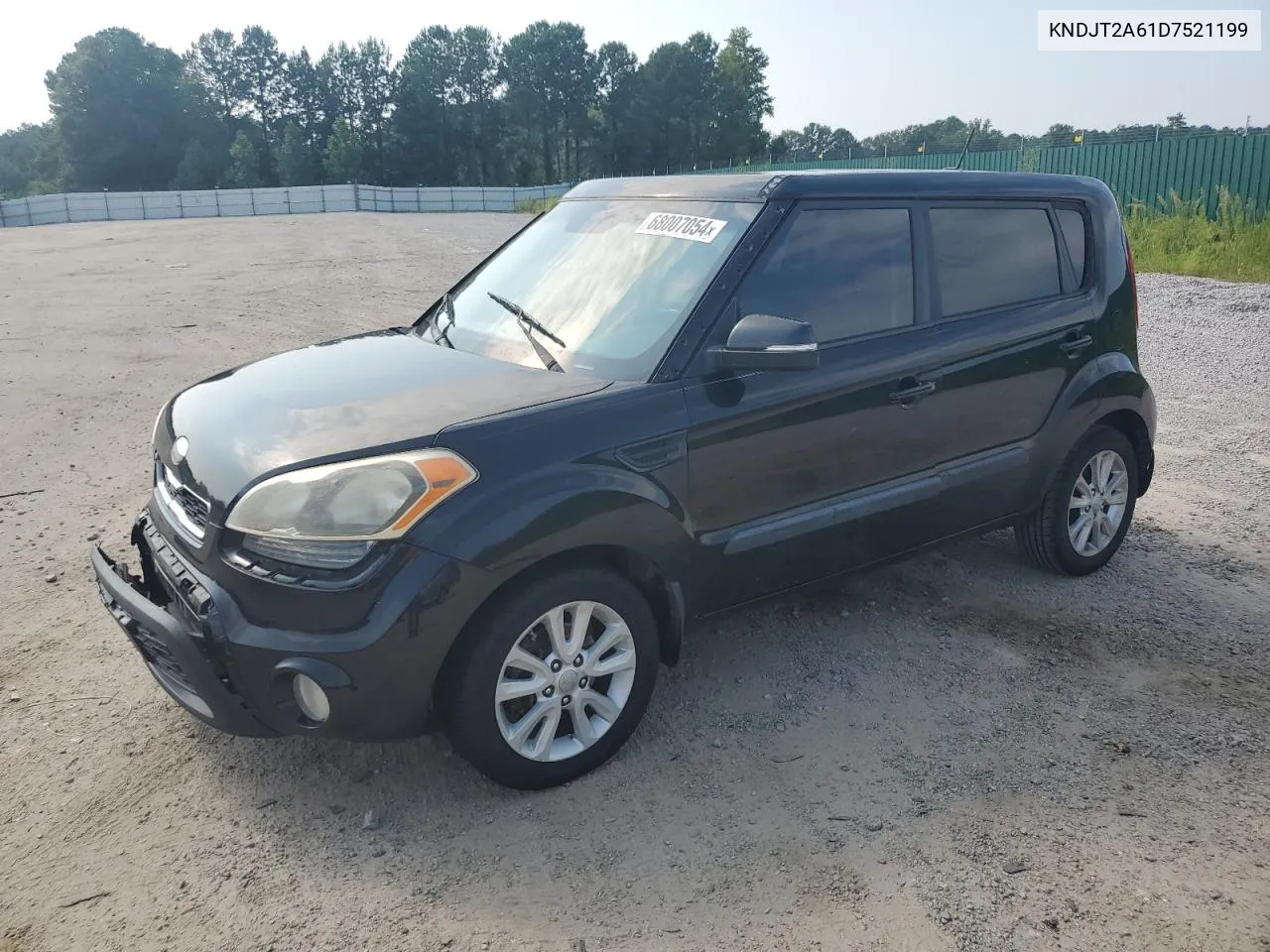 2013 Kia Soul + VIN: KNDJT2A61D7521199 Lot: 68007054