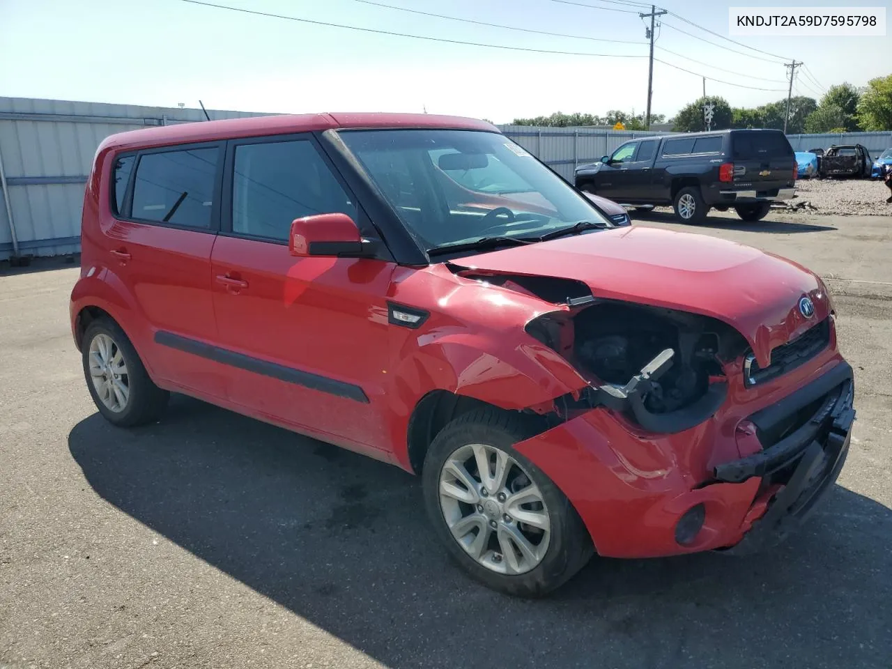 2013 Kia Soul VIN: KNDJT2A59D7595798 Lot: 68210334