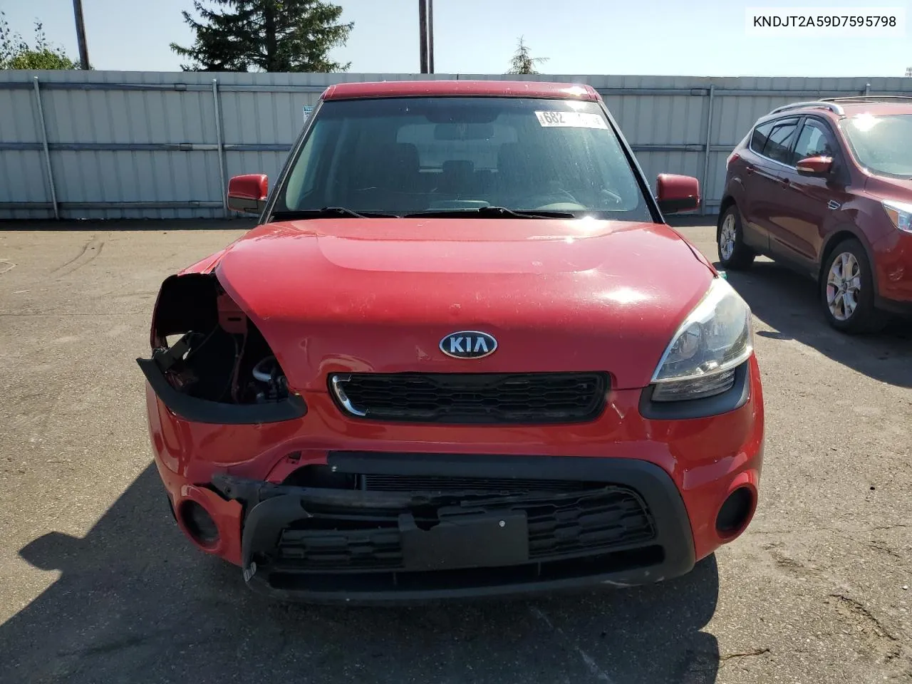 2013 Kia Soul VIN: KNDJT2A59D7595798 Lot: 68210334