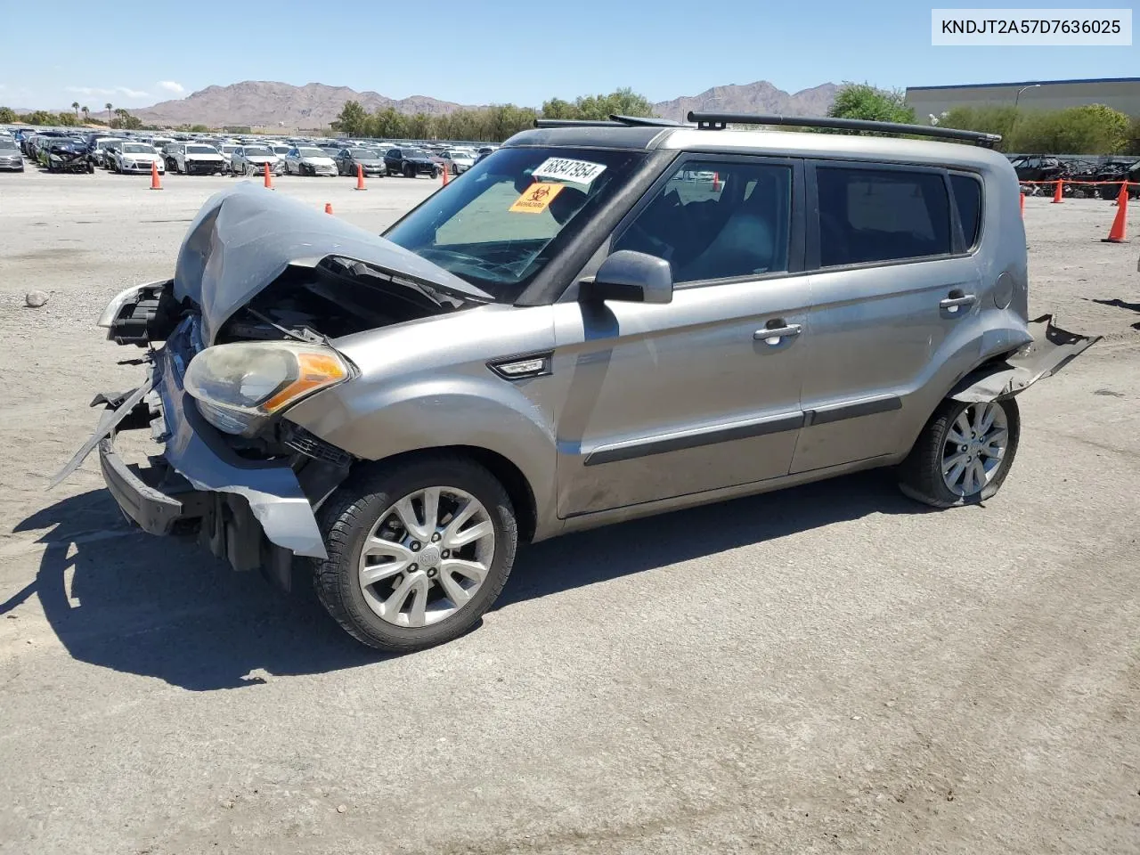 2013 Kia Soul VIN: KNDJT2A57D7636025 Lot: 68347954