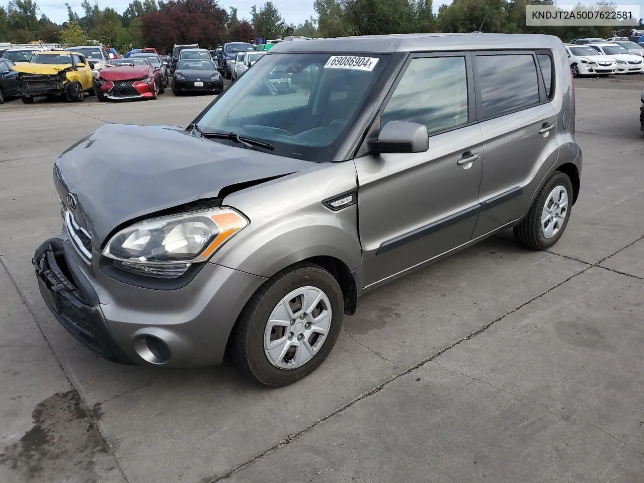 2013 Kia Soul VIN: KNDJT2A50D7622581 Lot: 69086904