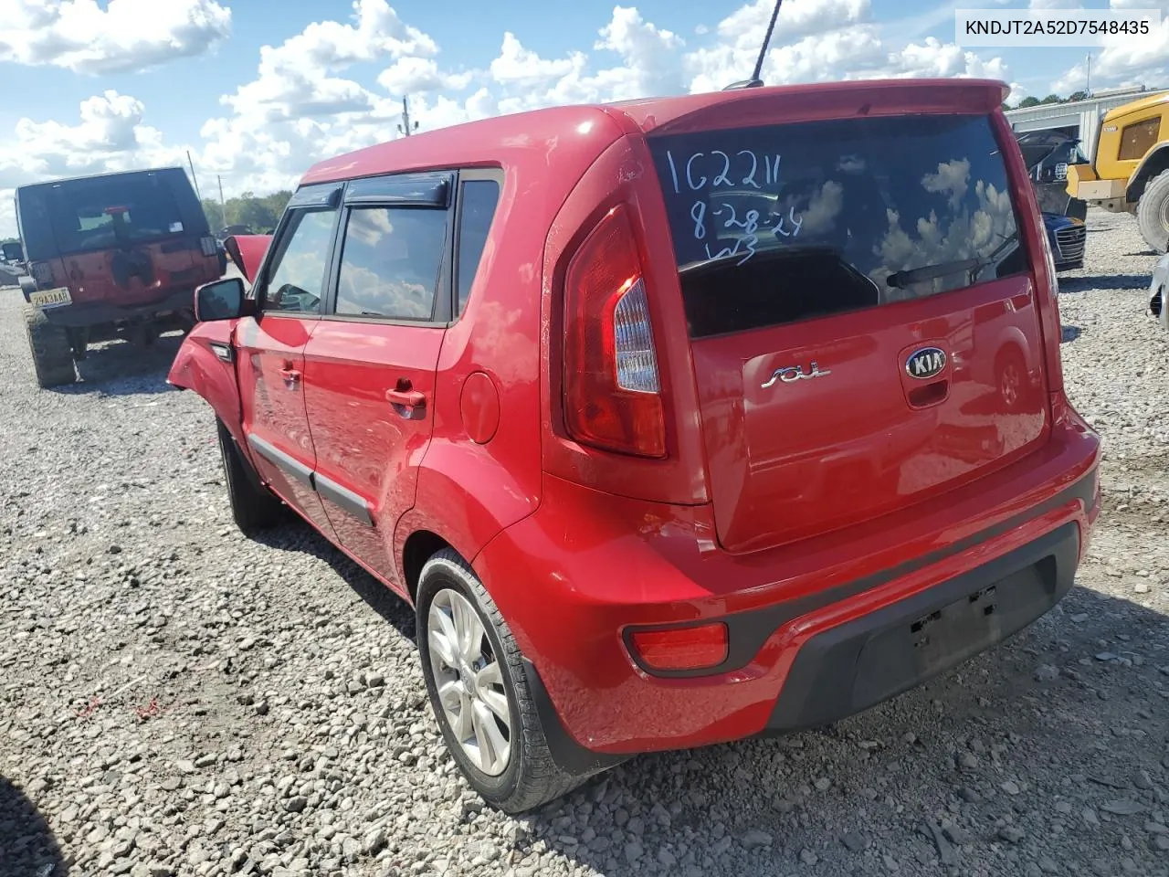 2013 Kia Soul VIN: KNDJT2A52D7548435 Lot: 69834384